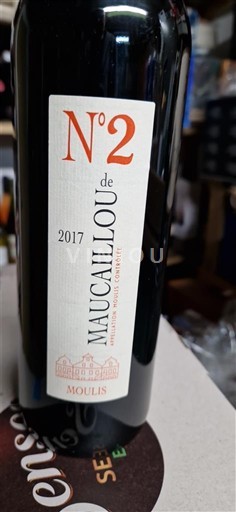 Bordeaux Moulis-en-Médoc Château Maucaillou N°2 de Maucaillou 2017