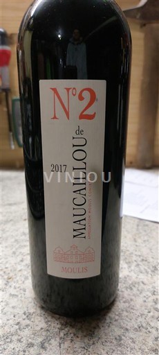 Bordeaux Moulis-en-Médoc Château Maucaillou N°2 de Maucaillou 2017