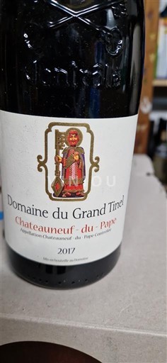 Valle del Ródano Châteauneuf-du-Pape. Domaine Grand Tinel 2017