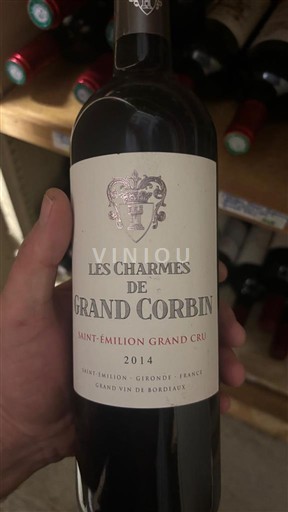 Bordeaux Saint-Émilion Grand Cru Grand Cru Grand Corbin Les Charmes de Grand Corbin 2014