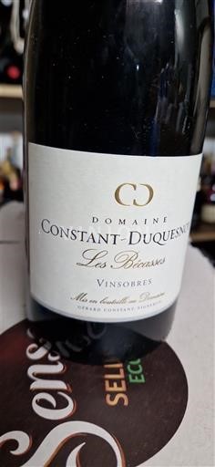 Vallée du Rhône Vinsobres Domaine Constant-Duquesnoy Les Bécasses Non Millésimé