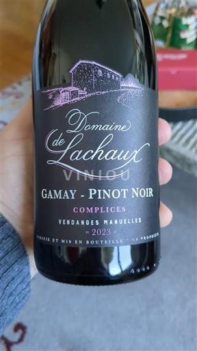 Valle della Loira Côtes-d'Auvergne Domaine Lachaux Complices Gamay - Pinot noir 2023
