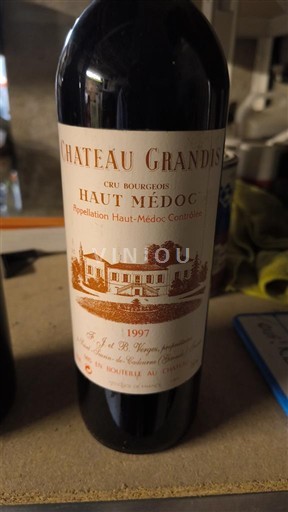 Bordeaux Haut-Médoc Château Grandis 1997