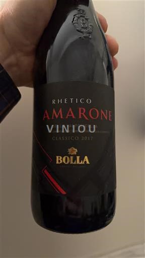 Vénétie Valpolicella Bolla Rhetico 2017
