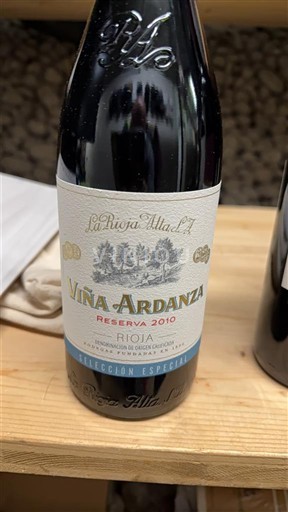 La Rioja Rioja La Rioja Alta Viña Ardanza Reserva 2010
