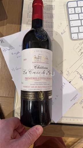 Burdeos Primeras Colinas de Burdeos Château La Croix de Jean 2005