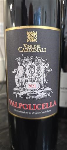 Vénétie Valpolicella Vini dei Cardinali 2021