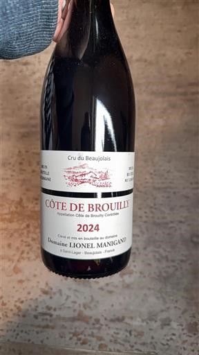 Beaujolais Côte-de-brouilly Domaine Lionel Manigand 2024