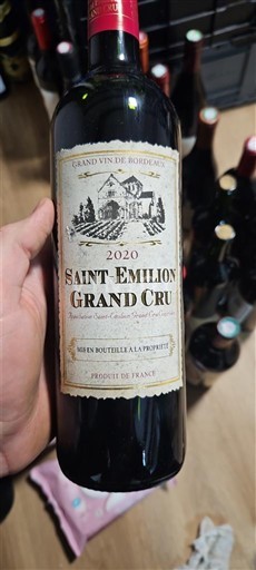 Bordeaux Saint-Émilion Grand Cru Château Haut Gravet 2020