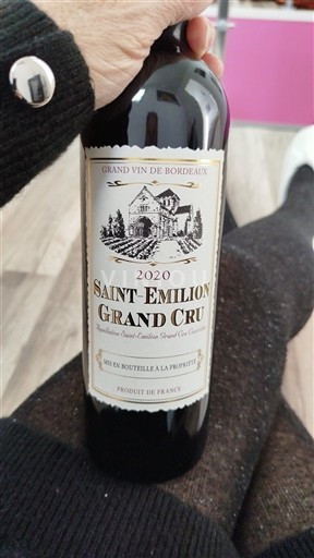Bordeaux Saint-Émilion Grand Cru Château Haut Gravet 2020