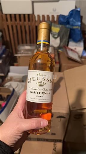 Bordeaux Sauternes Château Rieussec 2015