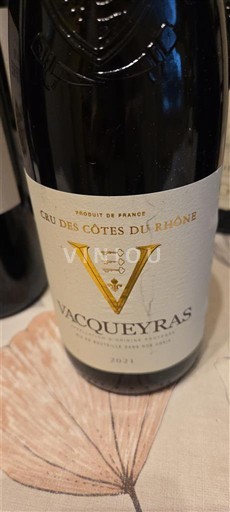 Thung lũng Rhône Vacqueyras Dentelles de Montmirail 2021