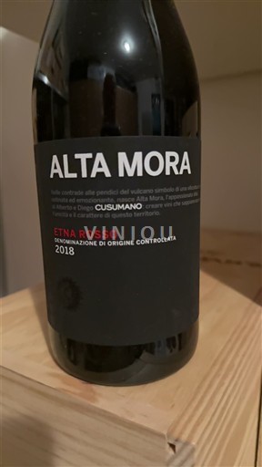 Sicilia Không được chỉ định Alta Mora 2018