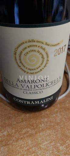 Vénétie Không được chỉ định Contràmalini 2017