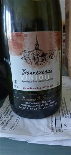 Wines Blanc liquoreux Domaine S Daguets 2020 France Loire Valley Bonnezeaux AOC