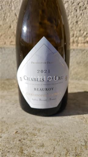 Burgundy Chablis Premier Cru Christophe et Fils Beauroy 2021
