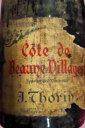 Weine Rouge sec Côtes de Beaune Villages 1960 Frankreich Burgund Côte de Beaune Villages AOC