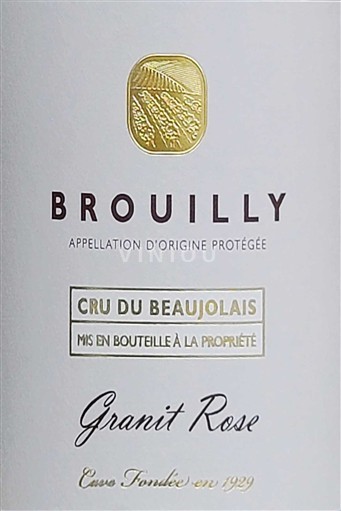 Beaujolais Brouilly Brouilly Granit Rose 2024
