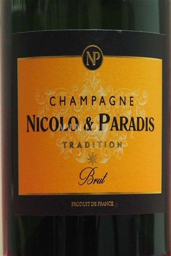 Champaña Champán Nicolo & Paradis (Seb) Sin añada