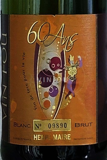 Jura Crémant-du-Jura Henri Maire Brut Không niên vụ