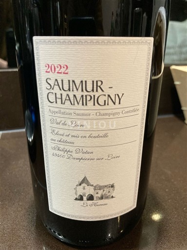 Vina Rouge sec Château Le Vieux Château 2022 Francija Dolina Loare Saumur-champigny AOC