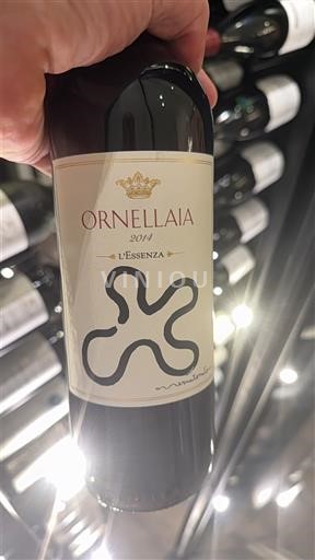 Toscana Không được chỉ định Ornellaia L'Essenza 2014
