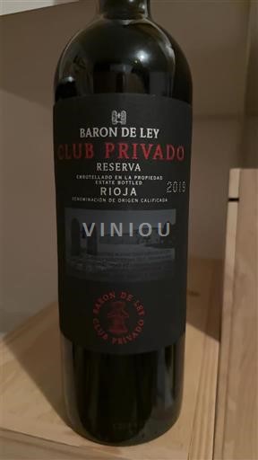 La Rioja Rioja Baron de Ley Club Privado Reserva 2019