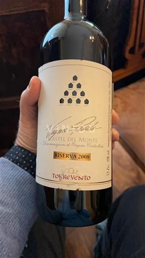 Puglia Castel del Monte Torrevento Vigna Pedale 2008