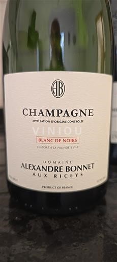 Champagne Domaine Alexandre Bonnet Blanc de Noirs Ikke årgangsbestemt