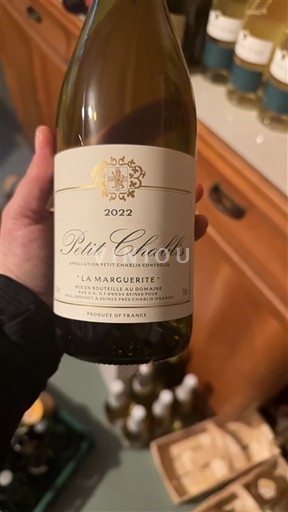Rượu vang Blanc sec La Marguerite 2022 Pháp Bourgogne Petit-chablis AOC