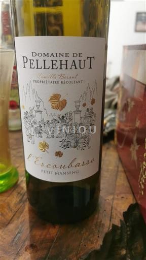 Tây Nam Côtes de Gascogne Domaine Pellehaut L'Escoubasso Không niên vụ