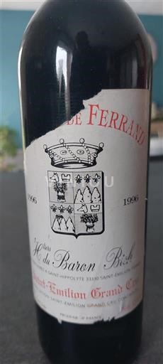 Bordeaux Saint-Émilion Grand Cru Clos du Baron Bich 1996