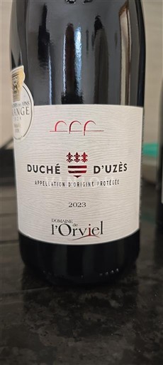 Rhônen laakso Duché d'Uzès Domaine L'Orviel 2023