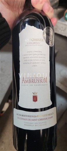 Langvedok Languedoc Les Coteaux de Saint-Christol Ambrussum 2013