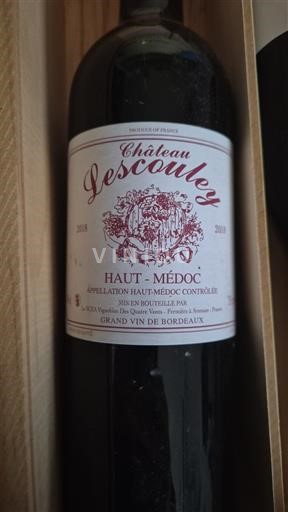 Bordeaux Haut-Médoc Château Lescouley 2018