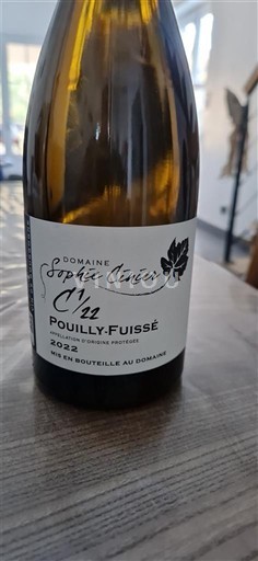 Vinos Blanc sec C11 Domaine Sophie Cinier 2022 Francia Borgoña Pouilly-fuissé AOC