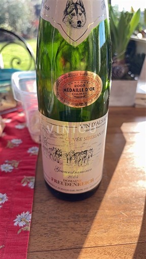 Alsasko Gewürztraminer Domaine Freudenreich Siberian Husky 2006
