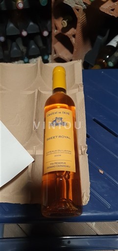 Loire Valley Coteaux du Layon Château Tigné Gérard Depardieu Sweet Royal 2009