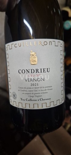 Thung lũng Rhône Condrieu Yves Cuilleron Lieu-dit Vernon 2021