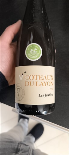 Valle della Loira Coteaux-du-Layon Domaine S Petits Quarts Les Justices 2018