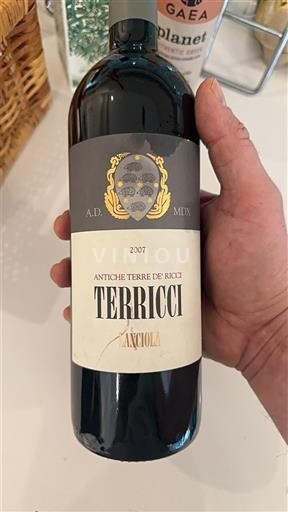 Toscana Vino Nobile di Montepulciano Antiche Terre de' Ricci Terricci 2007