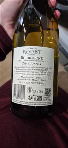 Bourgondië Bourgogne Antonin Rodet Niet-geïntegreerd