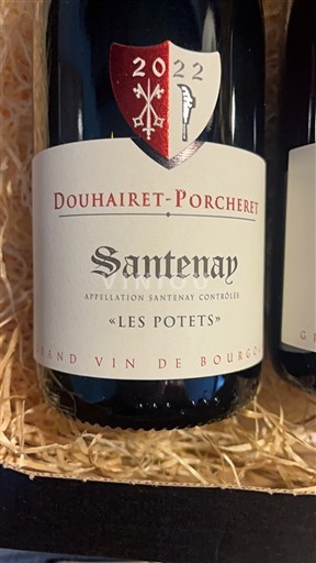 Burgund Santenay Douhairet-Porcheret Les Potets 2022