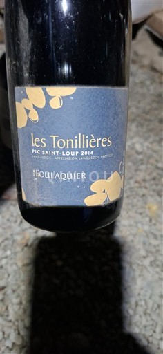 Languedoque Pic-saint-loup Foulaquier Les Tonillières 2014