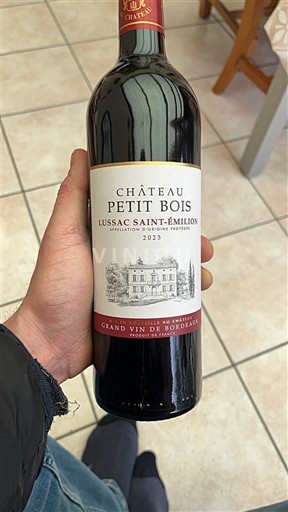 Bordeaux Lussac-Saint-Émilion Château Petit Bois 2023