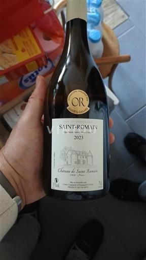 Vinhos Blanc sec Château Saint-Romain 2023 França Borgonha Saint-Romain AOC