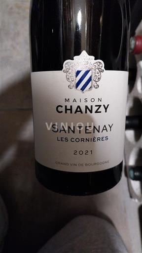 Bourgogne Santenay Maison Chanzy Les Cornières 2021