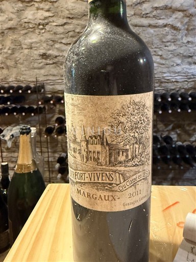 Bordeaux Margaux Grand Cru Château Rfort-Vivens 2011