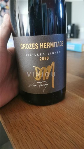 Vallée du Rhône Crozes-hermitage Domaine Luc Tardy Vieilles Vignes 2020
