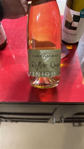 Weine Blanc sec Reflets Dorés Domaine Camp Galhan 2017 Frankreich Rhônetal Nicht spezifiziert AOC